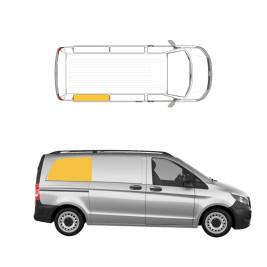 Verdunkelungsvorhang für hinteres rechtes Fenster - Mercedes Vito (Ab 2014)