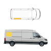 Blackout curtain for right rear window - VW Crafter (From 2017)