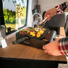 Innenkochen mit dem gesicherten Van Cook FFD Gaskocher