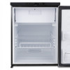 Refrigerador con freezer 50L Nomadic Ark negro brillante para equipamiento de furgoneta.