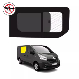 Ventana Corredera Delantera Derecha con mosquitera integrada para Renault Trafic 3 - Desde 2014