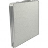Klappbarer Campingtisch Bayasun im Kofferformat geschlossen - 60 x 60 cm