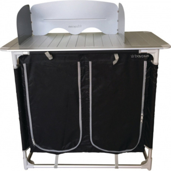 Mueble cocina van Bayasun 4 estantes cerrado - dimensiones desplegadas 94 x 52 cm