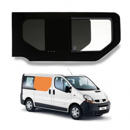 fenetre coulissante avant droite renault trafic 2