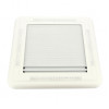 Lanterneau 40x40 Climatherm Pro Conversion Van - Innenansicht mit Verdunkelungsrollo