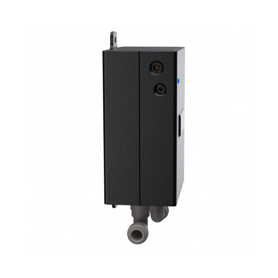 OJI VAN Uvoji water purifier - side view with water outlet and power cable