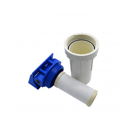 Der Filter für den Wasserreiniger Oji Van demontiert