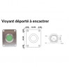 Visual offset dimensions for the Oji Van water purifier