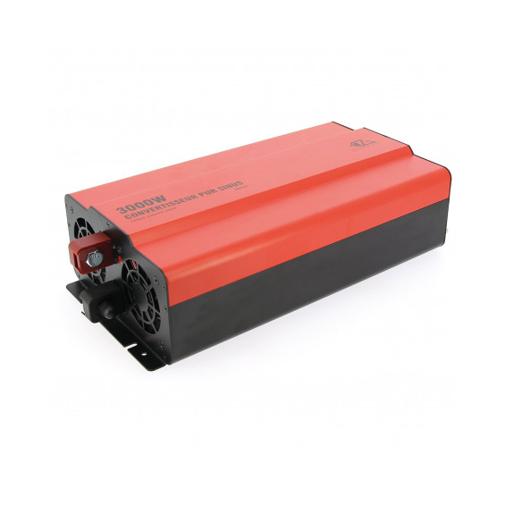 Pure sine wave inverter 12V 3000W EZA - side view