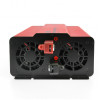 Pure sine wave inverter 12V 3000W EZA - rear view with fans and DC connectors