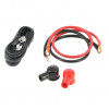 Pure sine wave inverter 12V 2000W EZA - DC ring terminal cables and AC power cable included