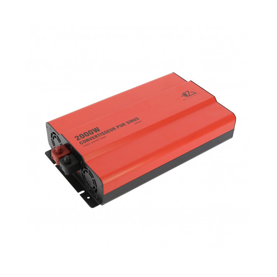 Pure sine wave inverter 12V 2000W EZA - side view