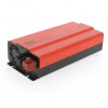 Pure sine wave inverter 12V 1000W EZA - three-quarter rear view with DC connectors