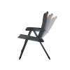 Fauteuil Nomado Soplair in geneigter Position, Seitenansicht, verstellbare Rückenlehne