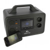 LCD-Bildschirm und Steuerungsinterface der Power Station EZA Power-E 1200, Power Zero App