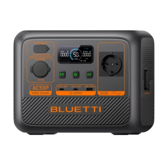 Tragbare Stromzentrale Bluetti AC50P 504 Wh für ausgebauten Van - Hauptansicht