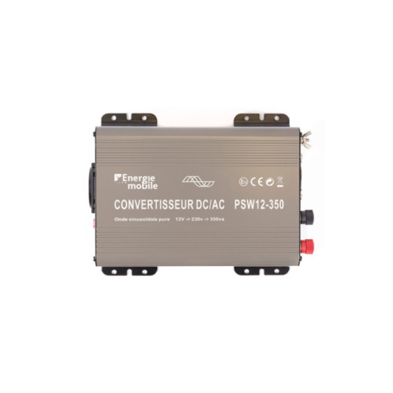 Oberseite des DC/AC 12V-Wechselrichters