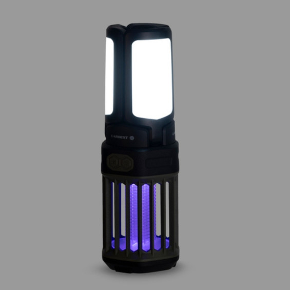 Campinglampe mit Insektenschutz