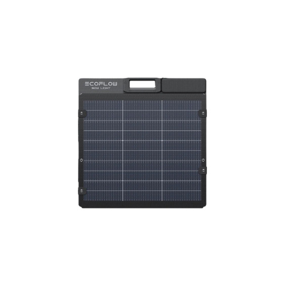 Tragbares Solarmodul EcoFlow 160 W NextGen, Vorderansicht, zusammengeklappt