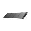 EcoFlow 110 W lightweight portable solar panel unfolded, side view, module thinness visible