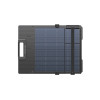 EcoFlow 110 W lightweight portable solar panel folded, top view, compact 54 cm format