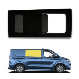 Vorderes rechtes Schiebefenster für Ford Custom – Ab 2024