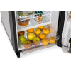 CVB50 Carbest compressor refrigerator open with fruits and vegetables stored in the door