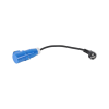 CEE P17 female adaptor with standard male plug cable