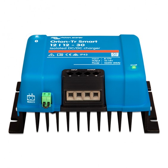 chargeur isolé 30A orion-tr smart 360W pour fourgon aménagé