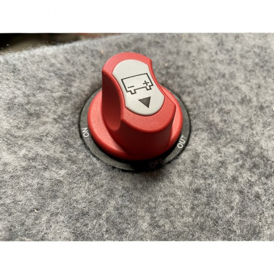 interrupteur encastré intégré pour installation électrique van aménagé