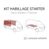 kit revestimiento madera completo para toyota proace 2016 y más