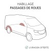 habillage passages de roues thermoformés pour VW T5 - de 2003 à 2015