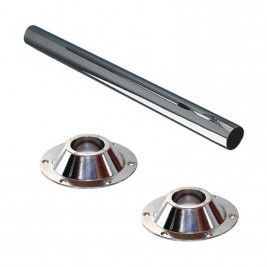 Tischfuß 60 cm + vorstehende Sockel