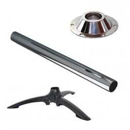 tripod kit + table leg + surface-mounted base