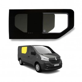 fenêtre coulissante avant droite avec ouverture avant renault trafic 3