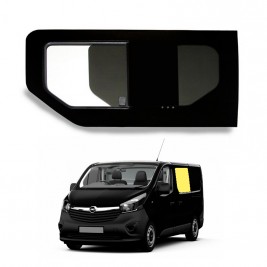 fenêtre coulissante avant gauche avec ouverture avant pour opel vivaro 2