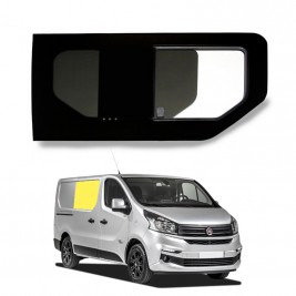 fenêtre coulissante avant droite avec ouverture avant fiat talento