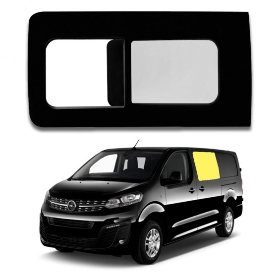 fenêtre coulissante avant gauche opel vivaro