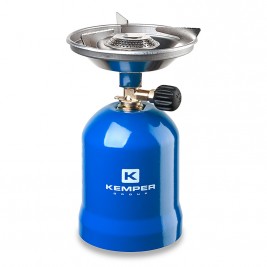 hornillo de gas 1 fuego kemper con carcasa de metal