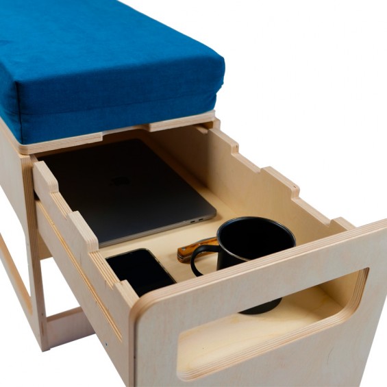 mueble kit baúl almacenamiento furgoneta camperizada