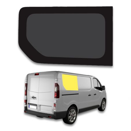 fenêtre fixe latérale droite rang 3 nissan nv 300