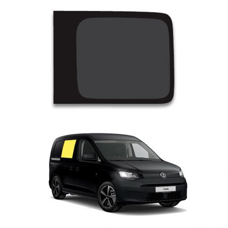 vitre fixe droite rang 2 vw caddy 2020