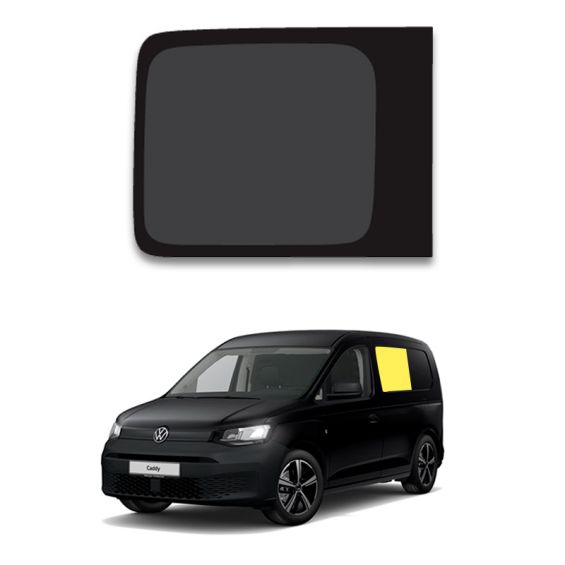vitre fixe gauche rang 2 vw caddy 2020