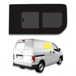 vitre latérale avant droite coulissante rang 2 pour nissan nv 200