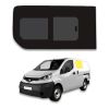 vitre latérale avant gauche coulissante rang 2 pour nissan nv 200