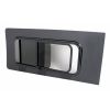 van window with sliding mosquito net