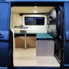 beautiful wide bed with storage commercial vehicle