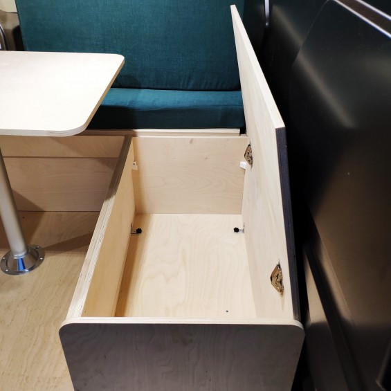Large storage box for van