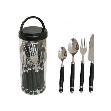 kit couverts de voyage 24 pièces