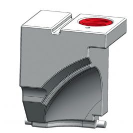 Réservoir d'eau usées pour passages de roues VW T5/T6